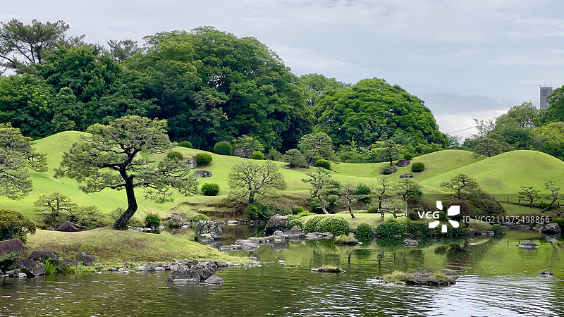 熊本水前寺成趣园图片素材