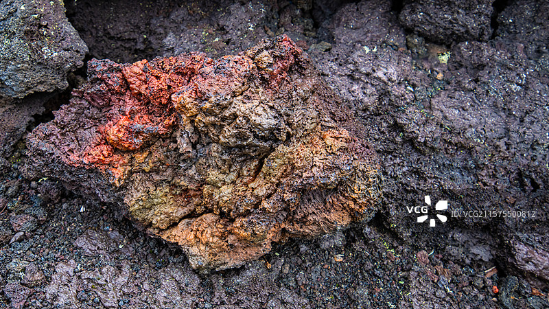 《火山石》摄于美国夏威夷火山公园图片素材