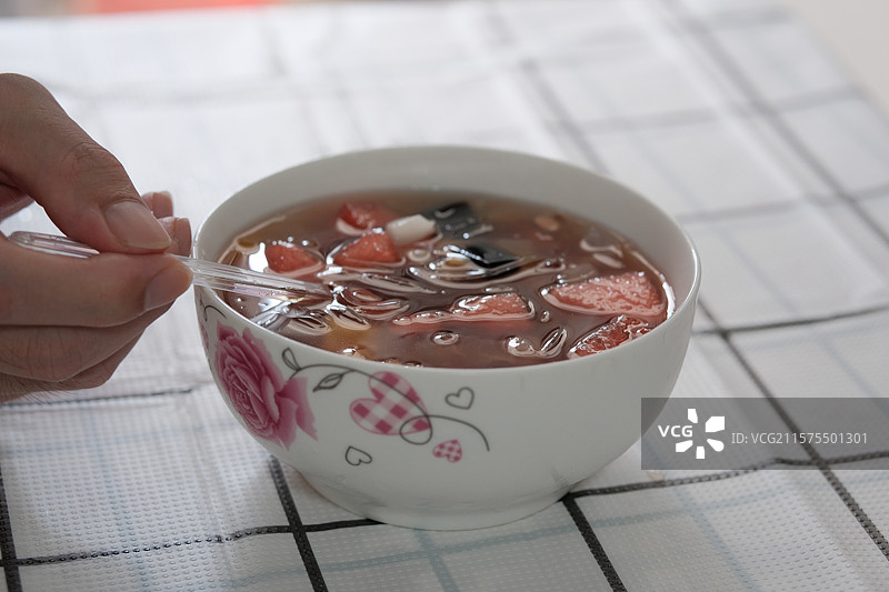 四果汤：福建闽南夏日解暑的味觉符号图片素材