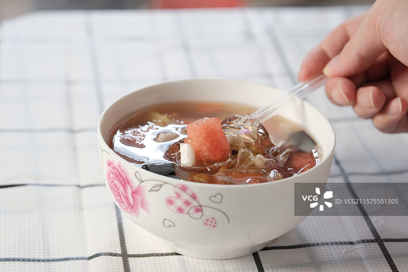 四果汤：福建闽南夏日解暑的味觉符号图片素材