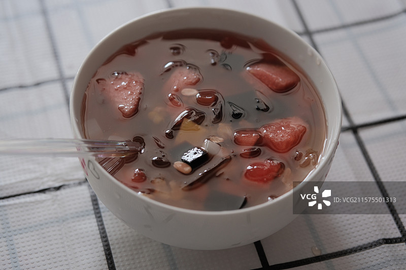 四果汤：福建闽南夏日解暑的味觉符号图片素材