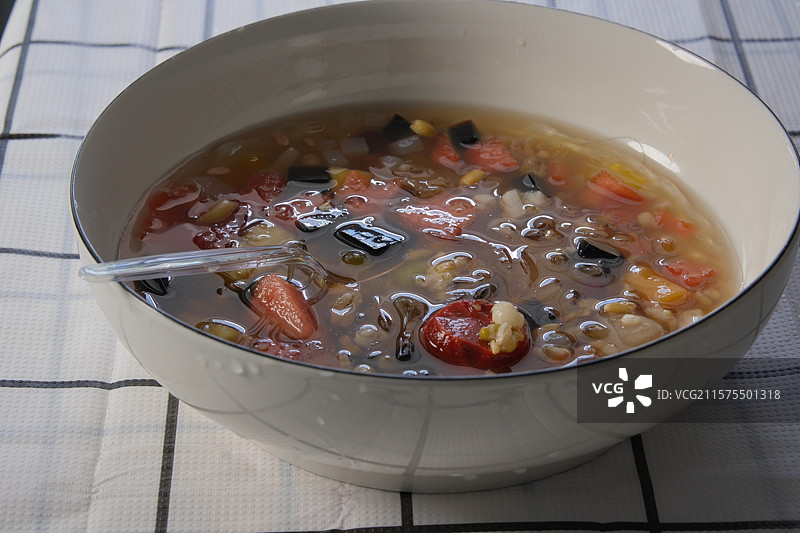 四果汤：福建闽南夏日解暑的味觉符号图片素材