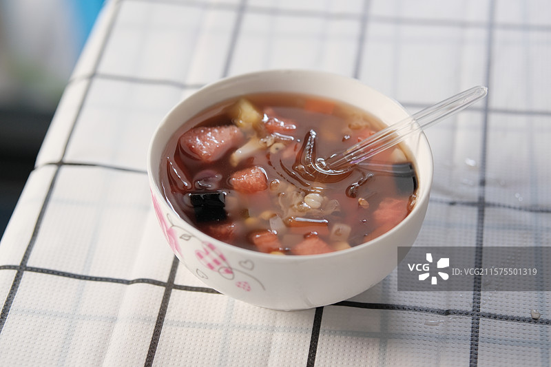 四果汤：福建闽南夏日解暑的味觉符号图片素材