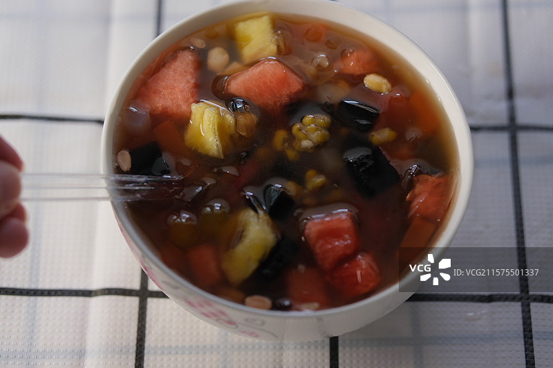 四果汤：福建闽南夏日解暑的味觉符号图片素材