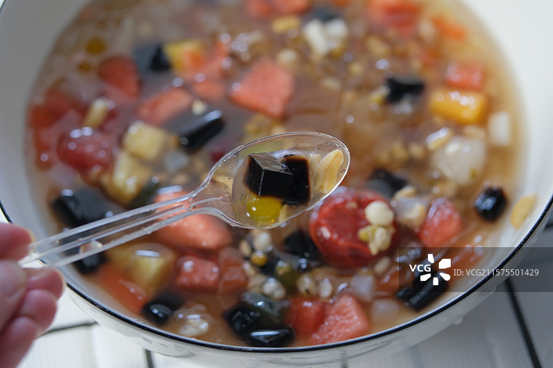 四果汤：福建闽南夏日解暑的味觉符号图片素材