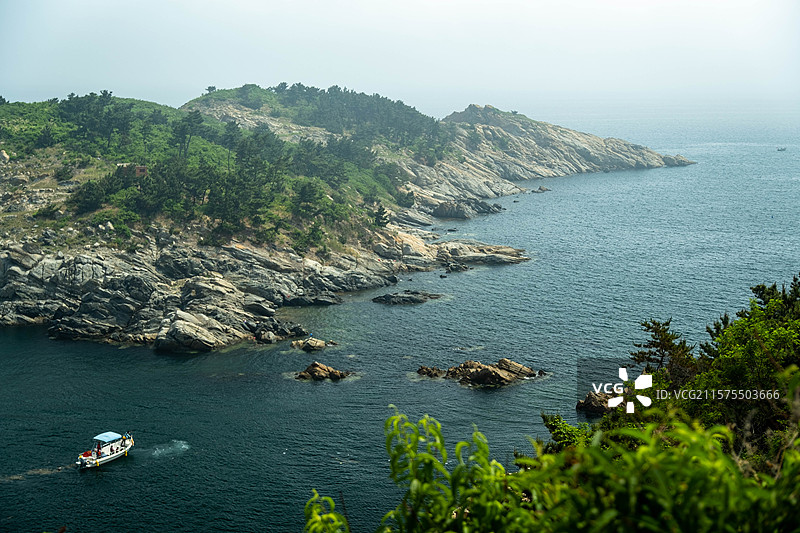 威海猫头山图片素材
