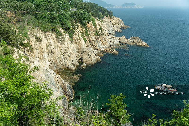 威海猫头山图片素材