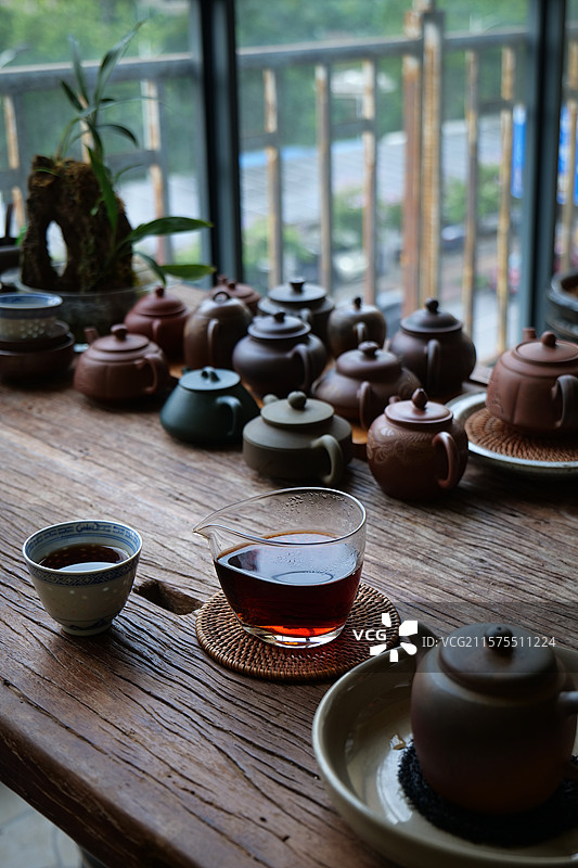 六堡茶，夏天祛湿的佳品图片素材