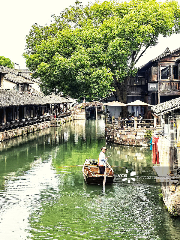 浙江嘉兴东栅景区图片素材