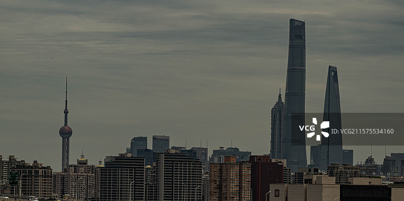 上海的另一个角度图片素材