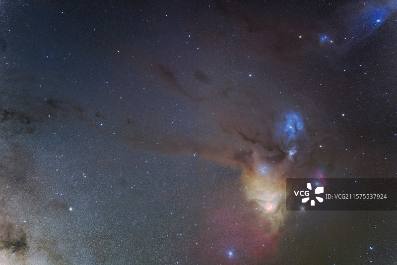 天蝎座调色盘图片素材