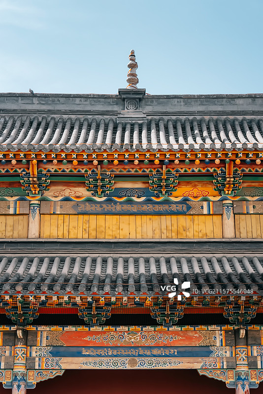 呼和浩特五塔寺图片素材