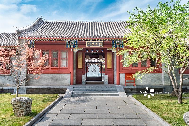 北京大学斯坦福中心图片素材