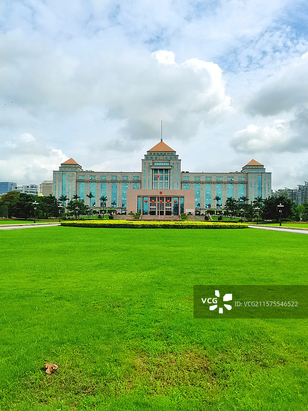 花都广场的建筑图片素材