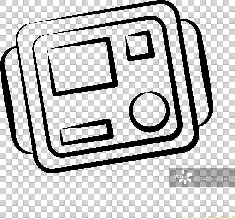 与测量相关的绝缘测试仪图标图片素材