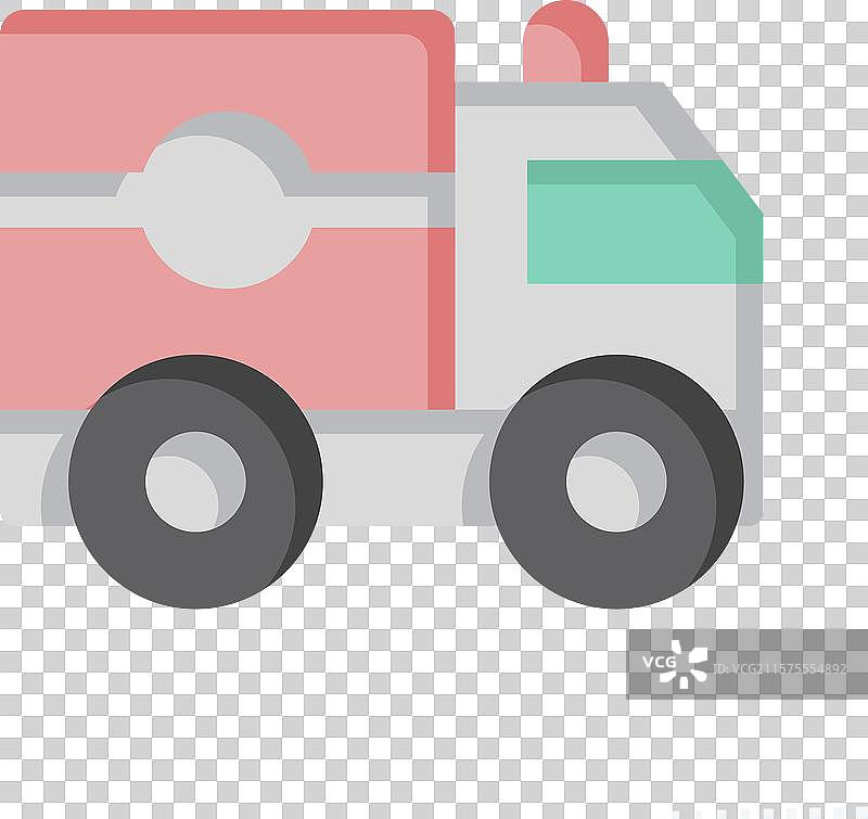 与战争相关的救护车图标军事符号图片素材