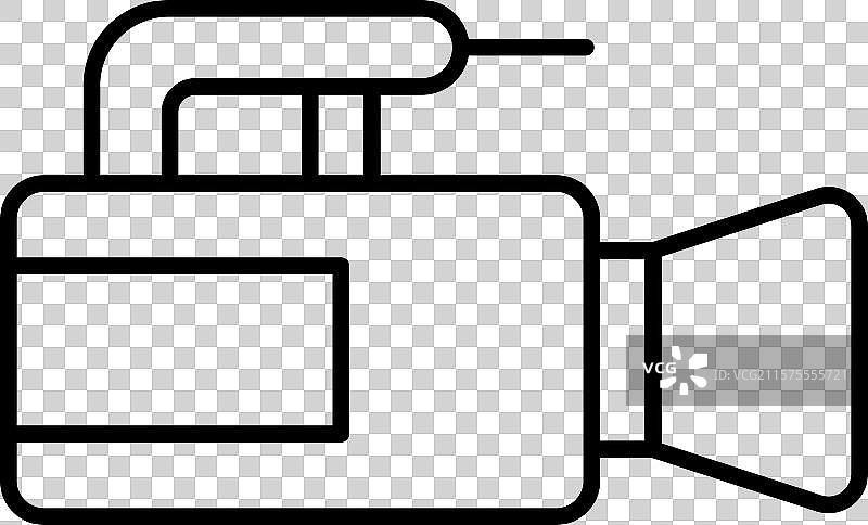 摄像机图标集 视频摄像机符号 视频图片素材