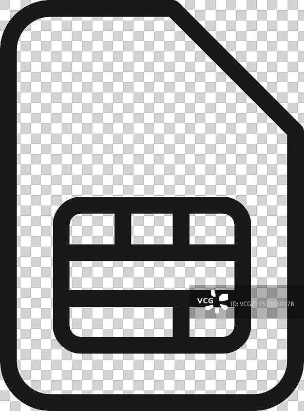 SIM卡图标图片素材