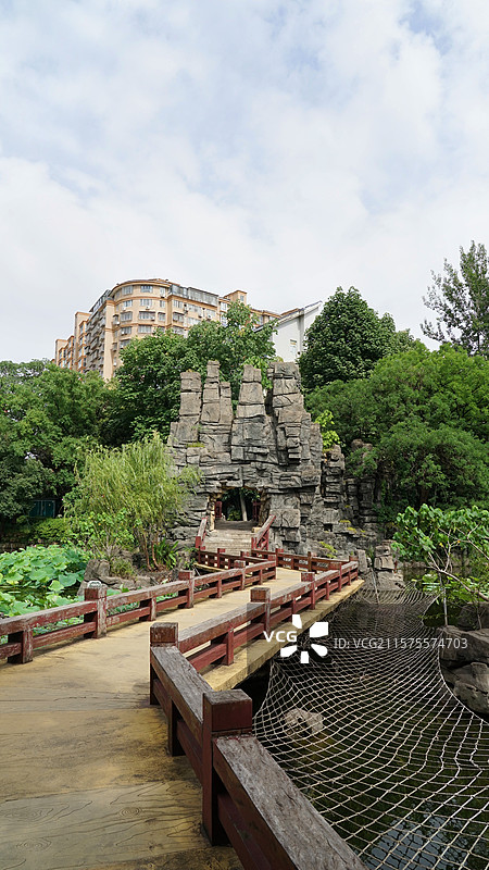 常德滨湖公园景观图片素材