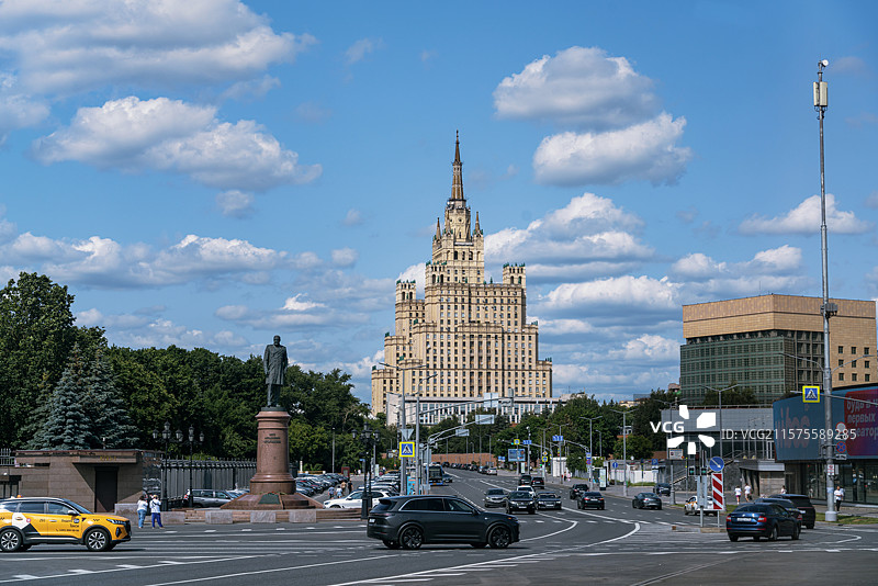 文化人公寓——斯大林式建筑图片素材