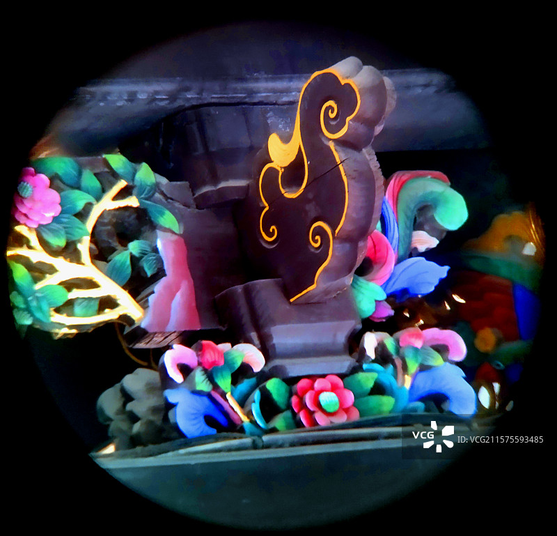 粤剧艺术博物馆、墙饰、砖雕、木雕、古建、艺术图片素材