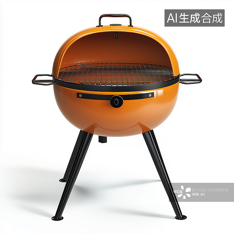 【AI数字艺术】烧烤烤炉元素图片素材