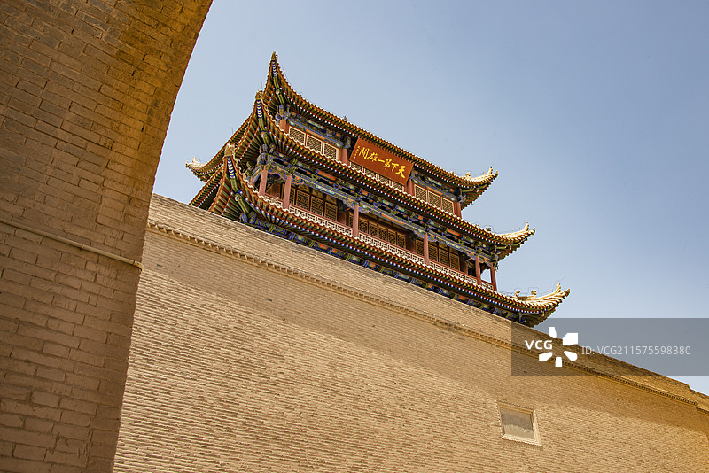 甘肃酒泉嘉峪关图片素材