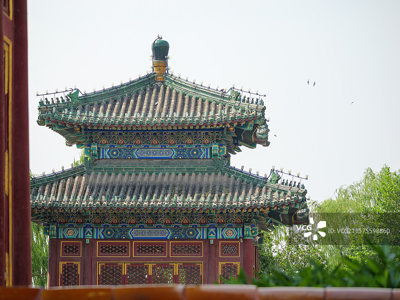 北海公园小西天图片素材