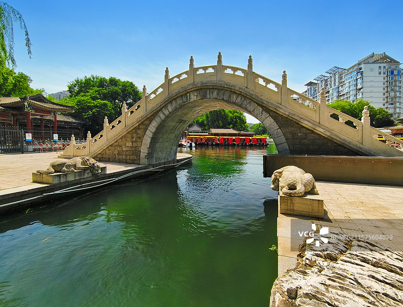 北京紫竹园游船码头紫御湾码头南长河慈禧水道御河玉河图片素材