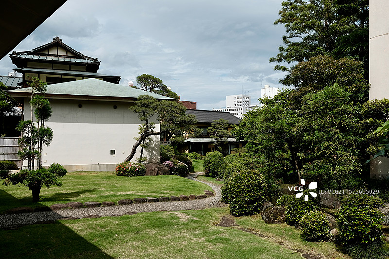 日本热海起云阁图片素材