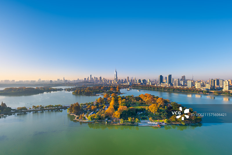 南京玄武湖图片素材