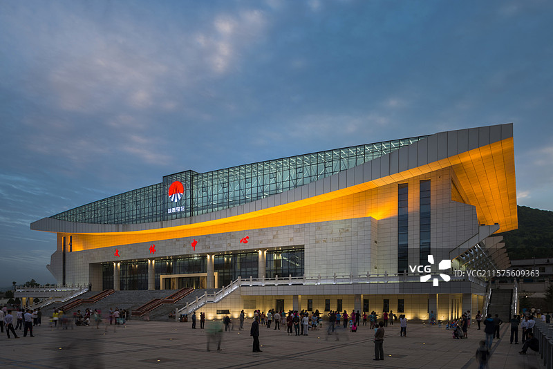 陕西省黄陵县文体中心图片素材