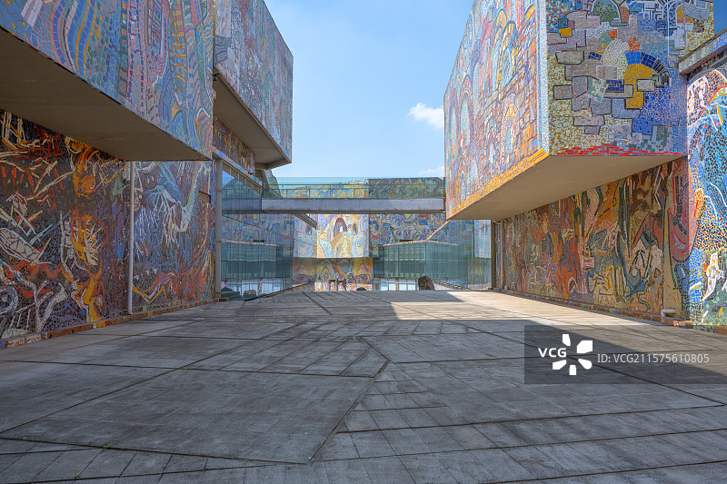四川美术学院美术馆虎溪校区图片素材