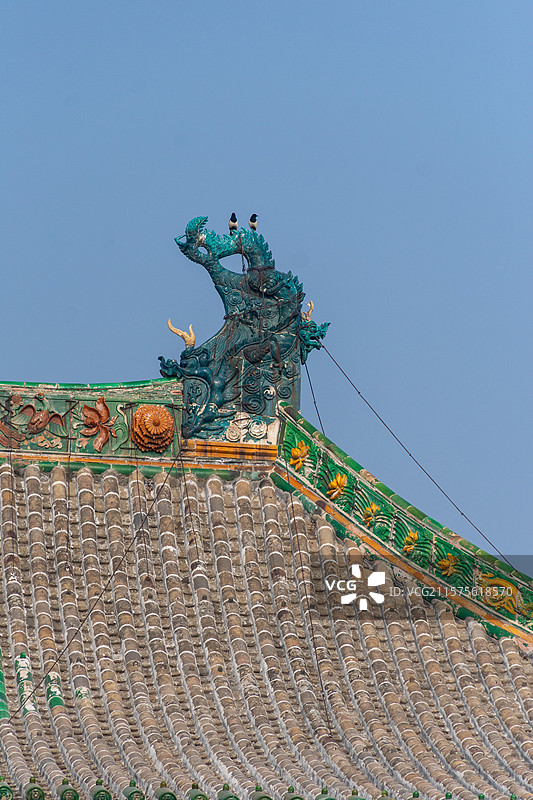 山西省运城市芮城县永乐宫图片素材