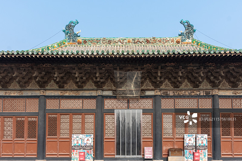 山西省运城市芮城县永乐宫图片素材