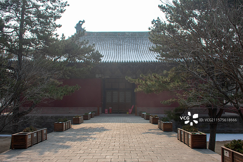 山西省运城市芮城县永乐宫图片素材