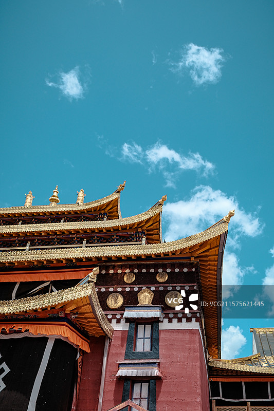 四川-格尔底寺图片素材