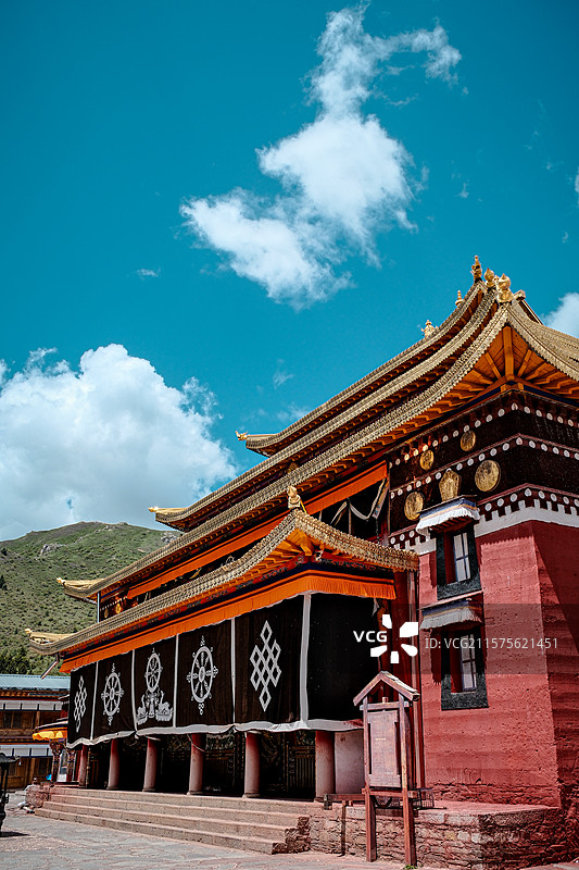 四川-格尔底寺图片素材