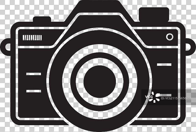 聚焦光环优雅相机图标快照大师动态图片素材