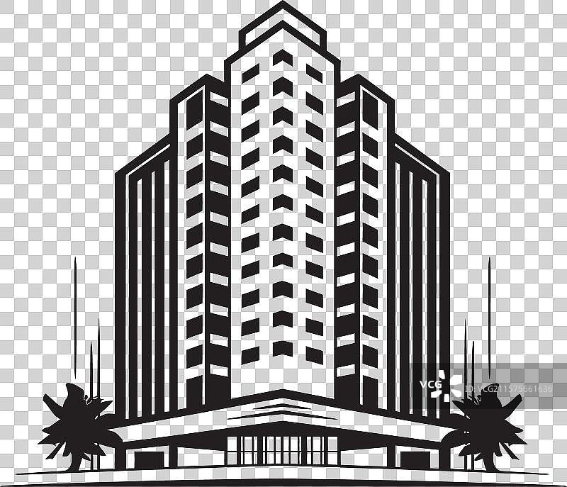 都市愿景挂毯多层城市图片素材