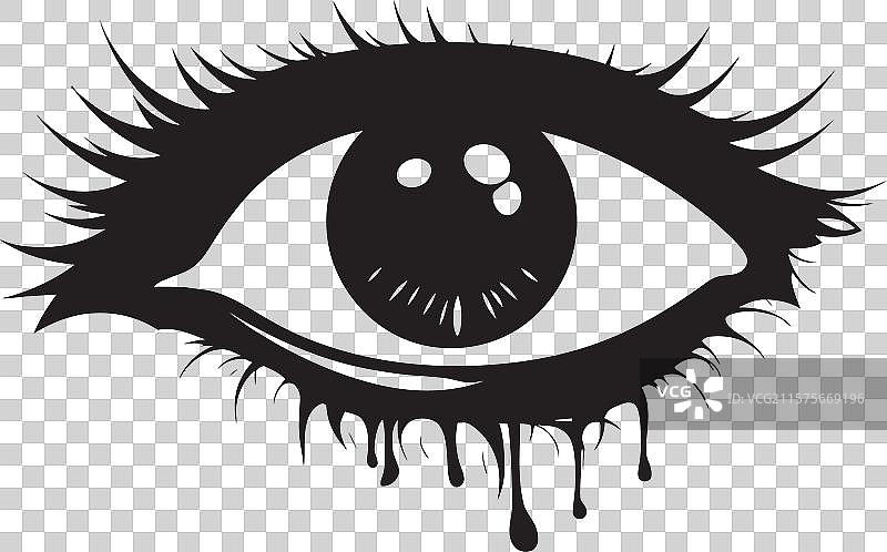 时尚的眼睛象征设计图片素材