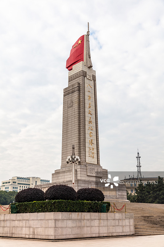 南昌八一起义纪念塔图片素材