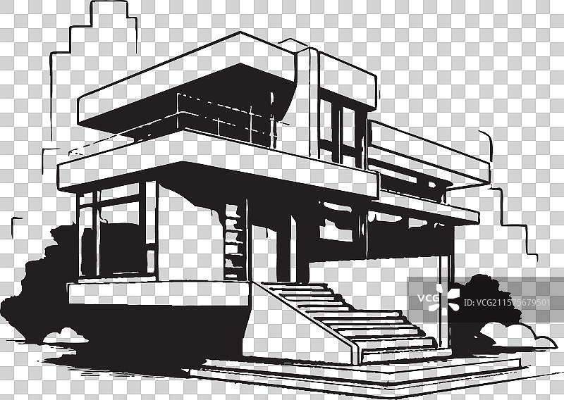 城市摩天大楼标志多层住宅设计图片素材