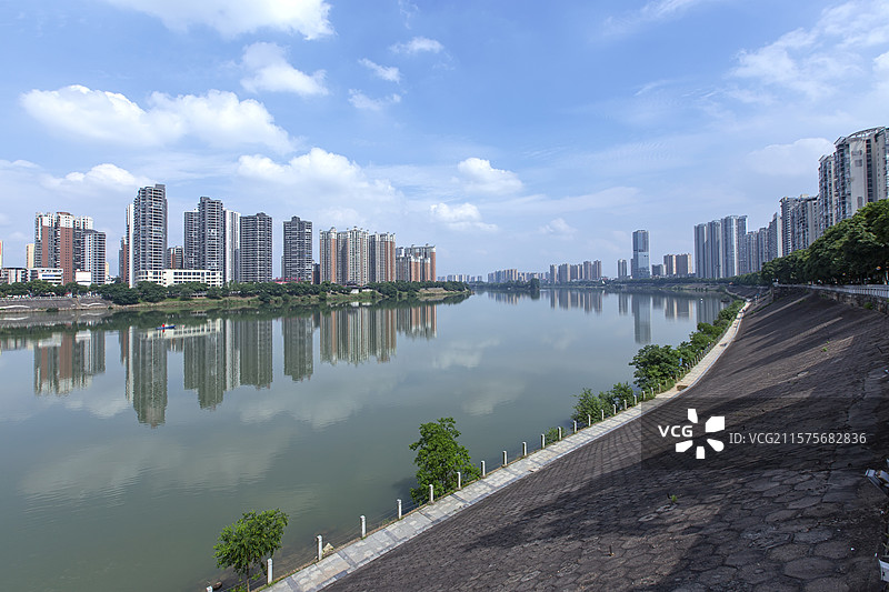 衡阳东洲岛自然风光图片素材