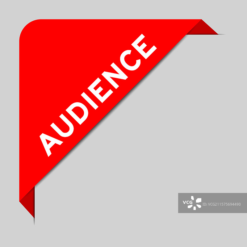 带有文字的红色角标横幅图片素材