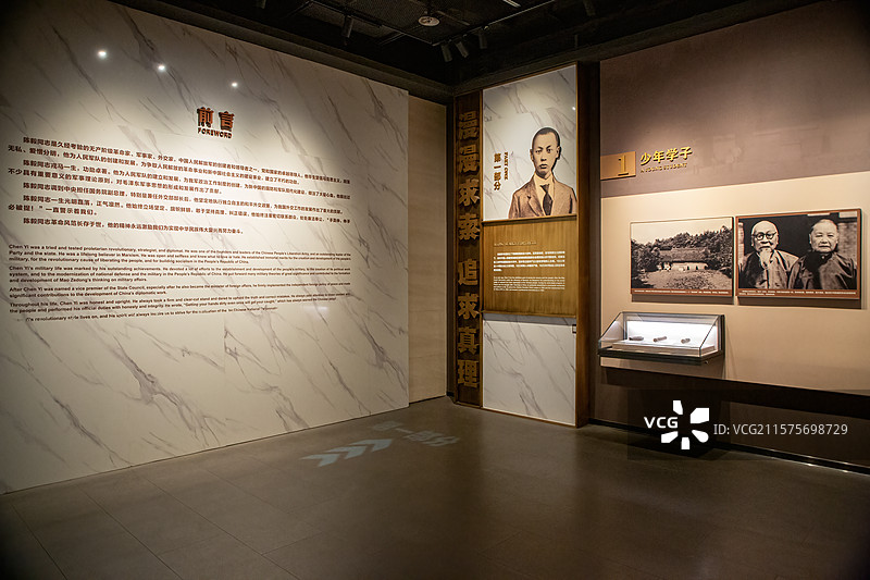 陈毅故里景区图片素材