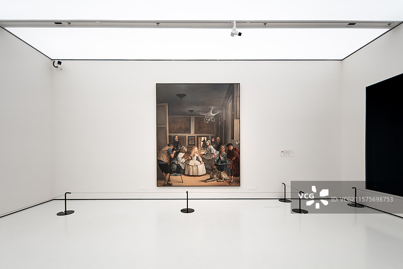 广州大湾区艺术中心广东美术馆展厅拍摄图片素材