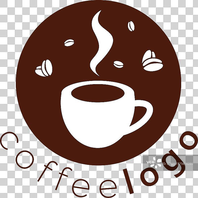 咖啡杯标志图片素材