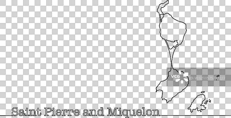 圣皮埃尔和密克隆图片素材