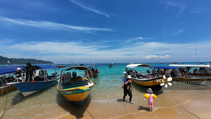 小停泊岛图片素材
